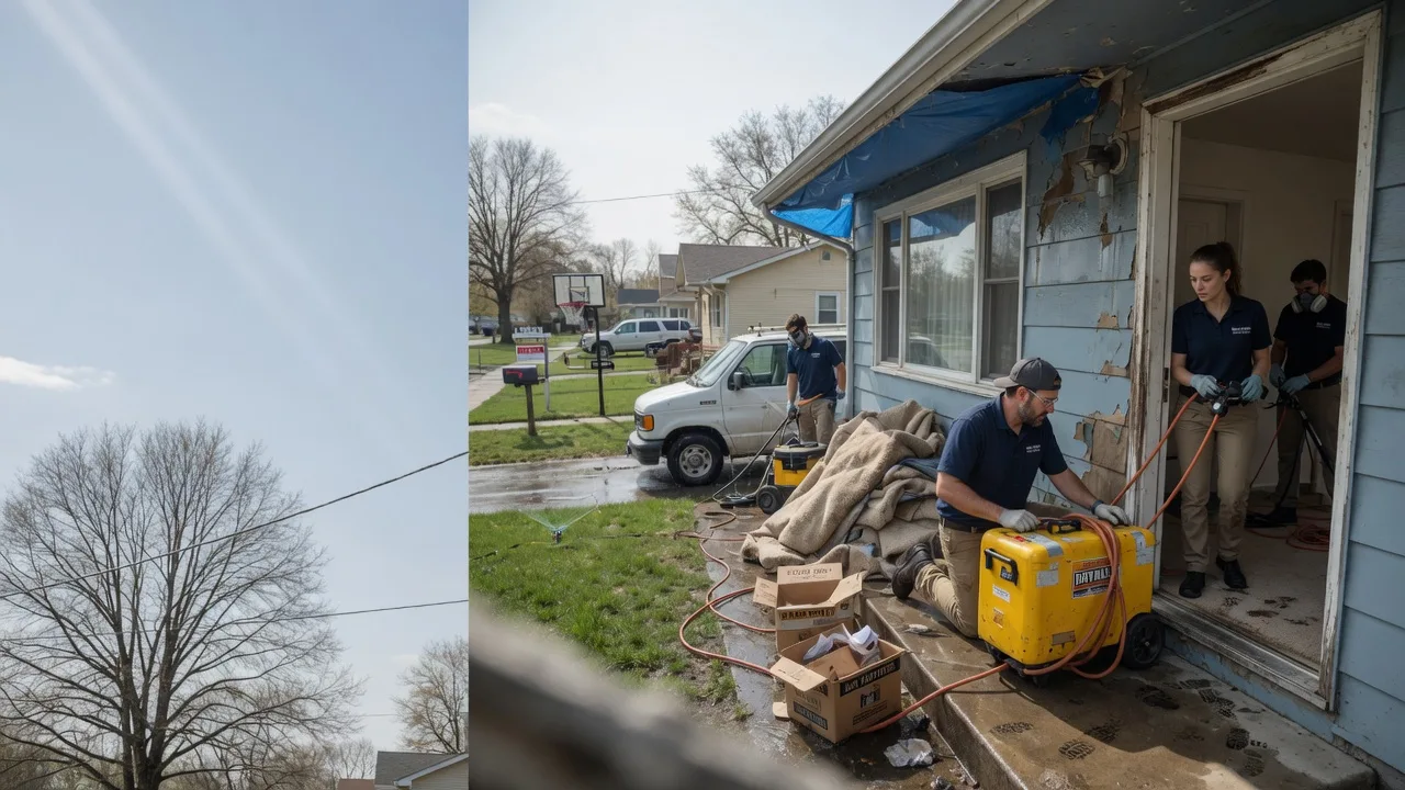 Basement Flood Cleanup in Mount Hope, OH near me
